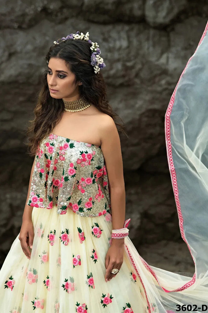 Virasat Euphoria Vol 4 Soft Net Stylish Designer Lehenga