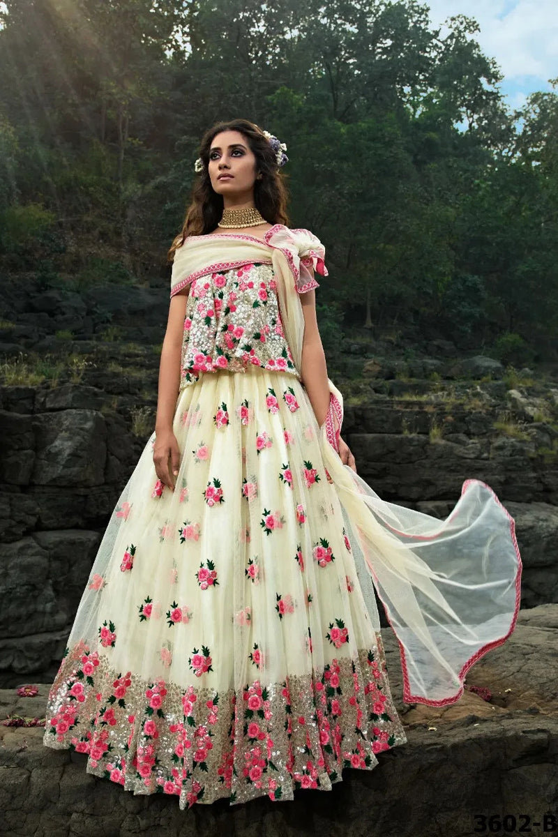 Virasat Euphoria Vol 4 Soft Net Stylish Designer Lehenga