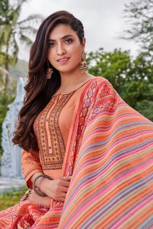 Rangoon Aagaman Fancy Lining Silk Designer Party Wear Kurtis With Bottom & Dupatta