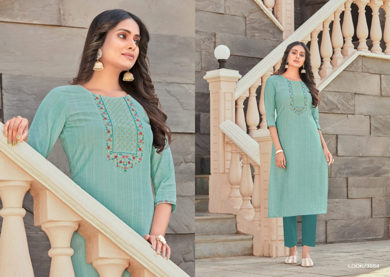 Rangoon Aaina Vol 2 Viscose Fancy Embroidered Party Wear Kurtis