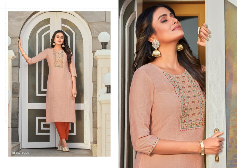 Rangoon Aaina Vol 2 Viscose Fancy Embroidered Party Wear Kurtis