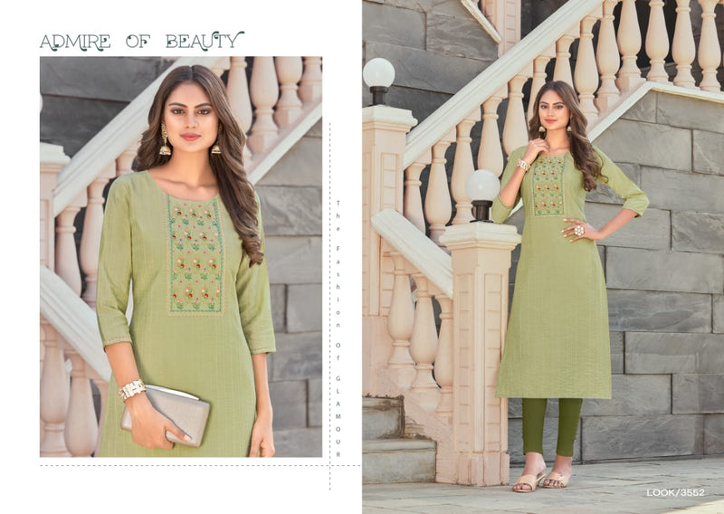Rangoon Aaina Vol 2 Viscose Fancy Embroidered Party Wear Kurtis