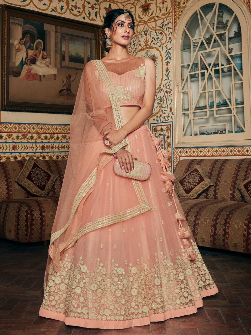 Tejasvee Aakrut Net Fancy Designer Wedding Wear Lehenga Choli