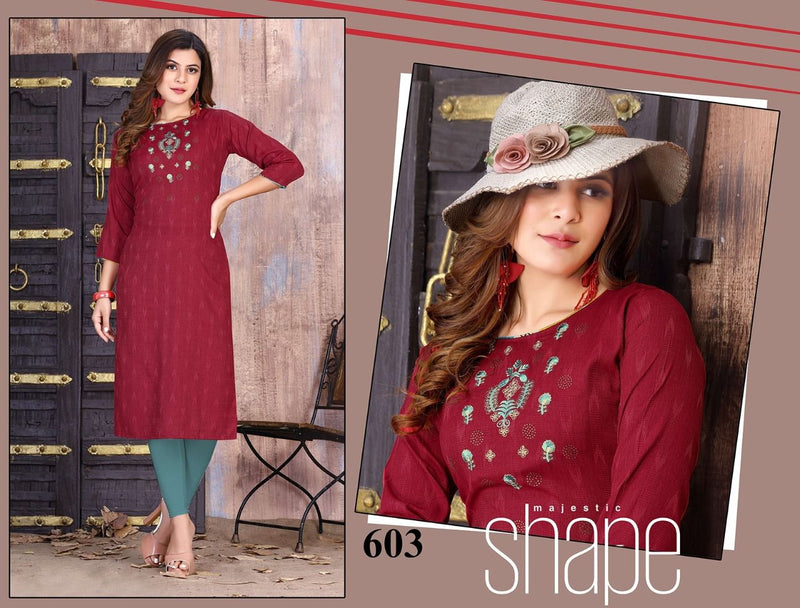 Fashion Talk Aaliya Vol 1 Rayon Fancy Casual Wear Kurtis