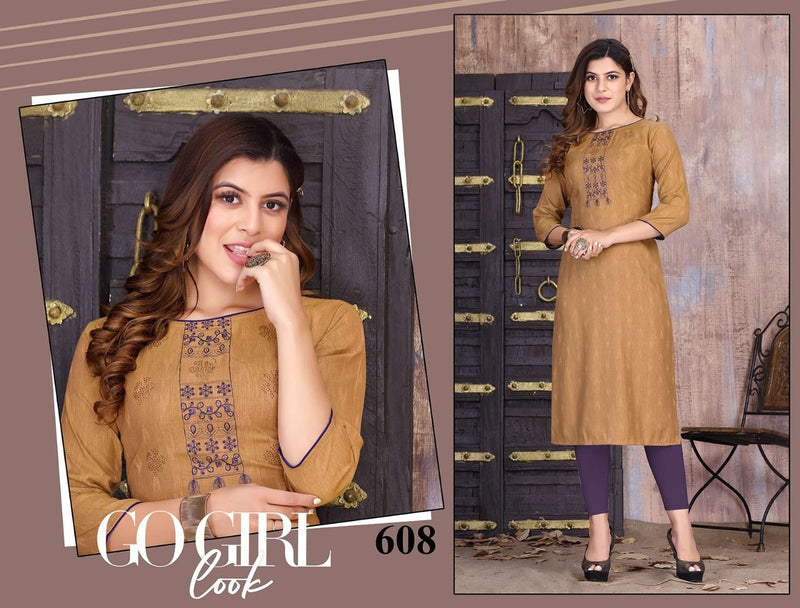 Fashion Talk Aaliya Vol 1 Rayon Fancy Casual Wear Kurtis