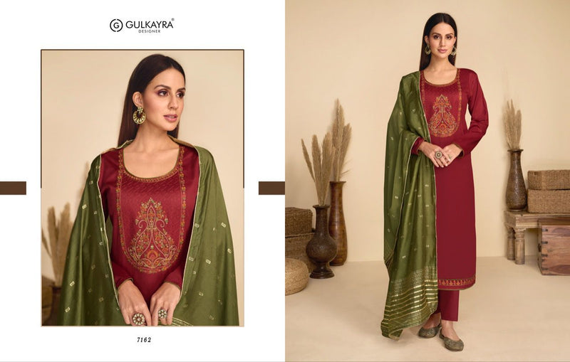 Gulkayra Aaliyah Jam Silk With Heavy Embroidery Work Stylish Designer Party Wear Salwar Suit
