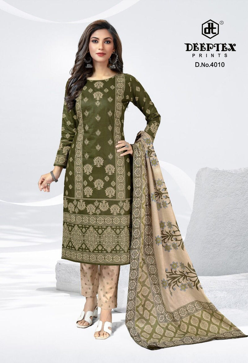 Deep Tex Aaliza Vol 4 Pure Cotton With Printed Work Stylish Designer Fancy Look Salwar