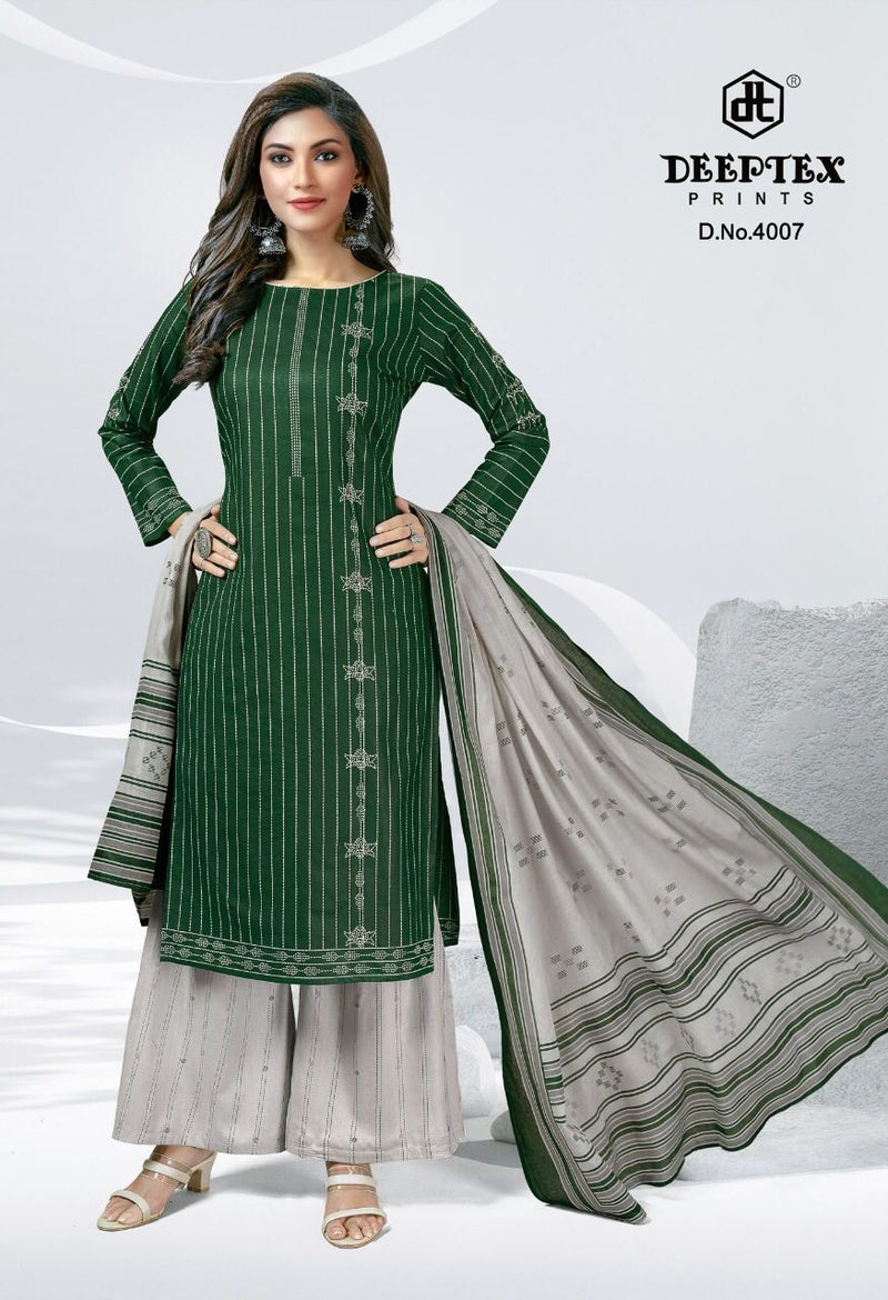 Deep Tex Aaliza Vol 4 Pure Cotton With Printed Work Stylish Designer Fancy Look Salwar