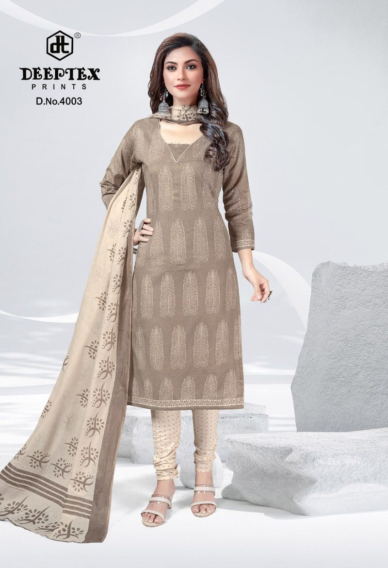 Deep Tex Aaliza Vol 4 Pure Cotton With Printed Work Stylish Designer Fancy Look Salwar