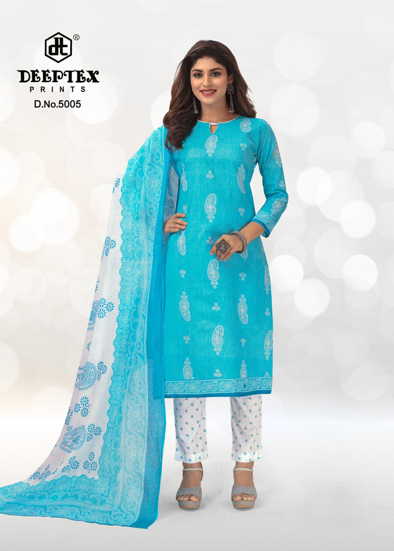 Deeptex Prints Aaliza Vol 5 Cotton Printed Designer Salwar Kameez