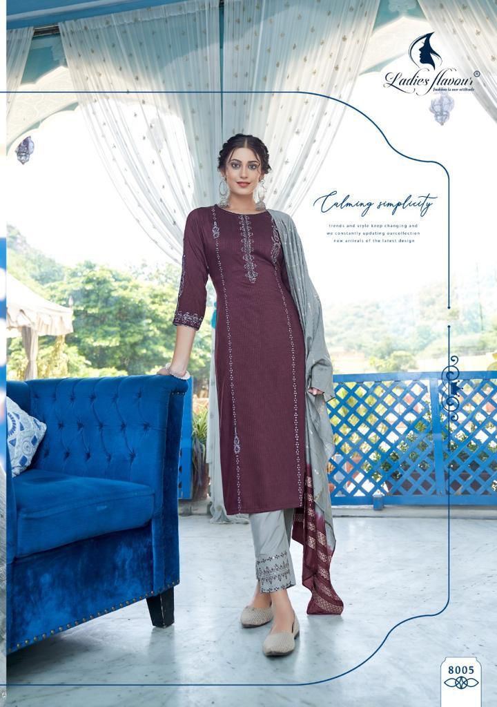 Ladies Aarohi Vol 8 Heavy Chinon With Embroidery Sequnce Work Stylish Designer Casual Wear Fancy Kurti