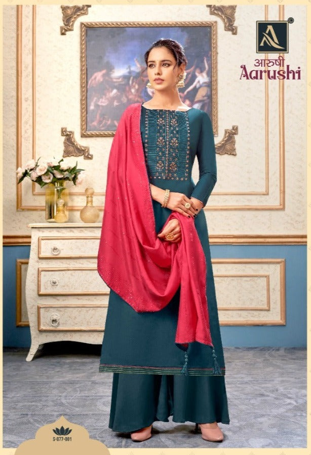 Alok Suit Aarushi Designer Wear Salwar Kameez