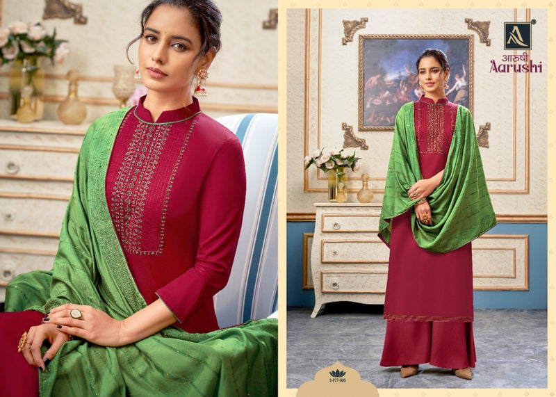 Alok Suit Aarushi Designer Wear Salwar Kameez