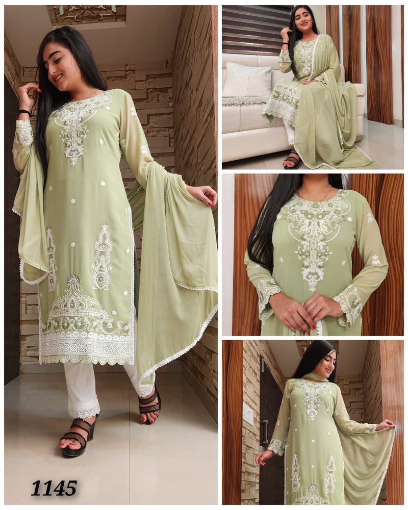 Vamika Aashima Vol 2 Georgette With Heavy Embroidery Work Stylish Designer Casual Look Fancy Kurti