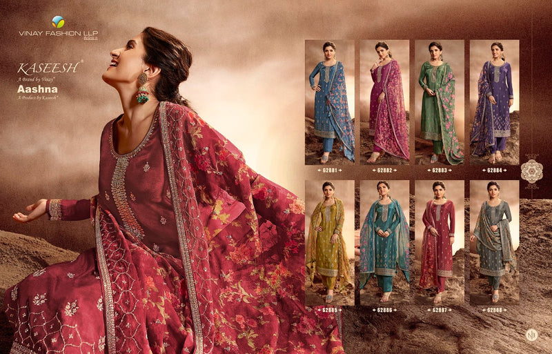 Vinay Fashion Aashna Dola Silk With Dola Silk With Beautiful Work Stylish Designer Salwar Kameez