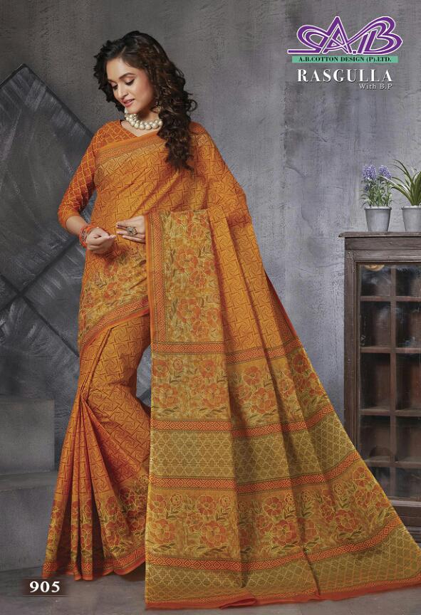 A B Cotton Rasgulla Mulmul Cotton Heavy Quality Fency Designer Saree
