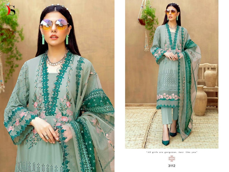 Deepsy Suits Adans Libas Lawn 2023 Cambric Cotton Heavy Self Embroidery Patches Pakistani Designer Salwar Kameez