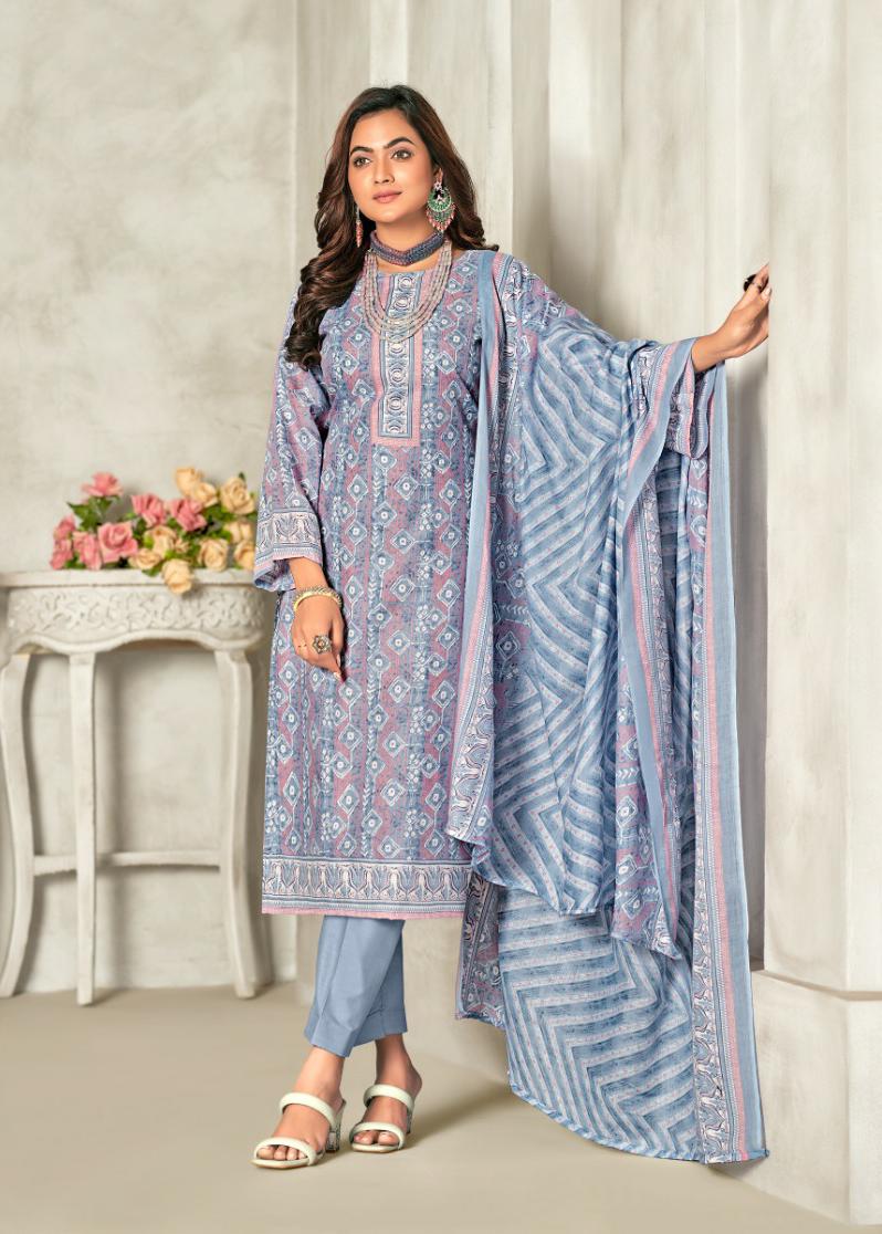 Skt Suits Adhira Vol 4 Pure Cotton Digital Khadi Printed Designer Salwar Kameez