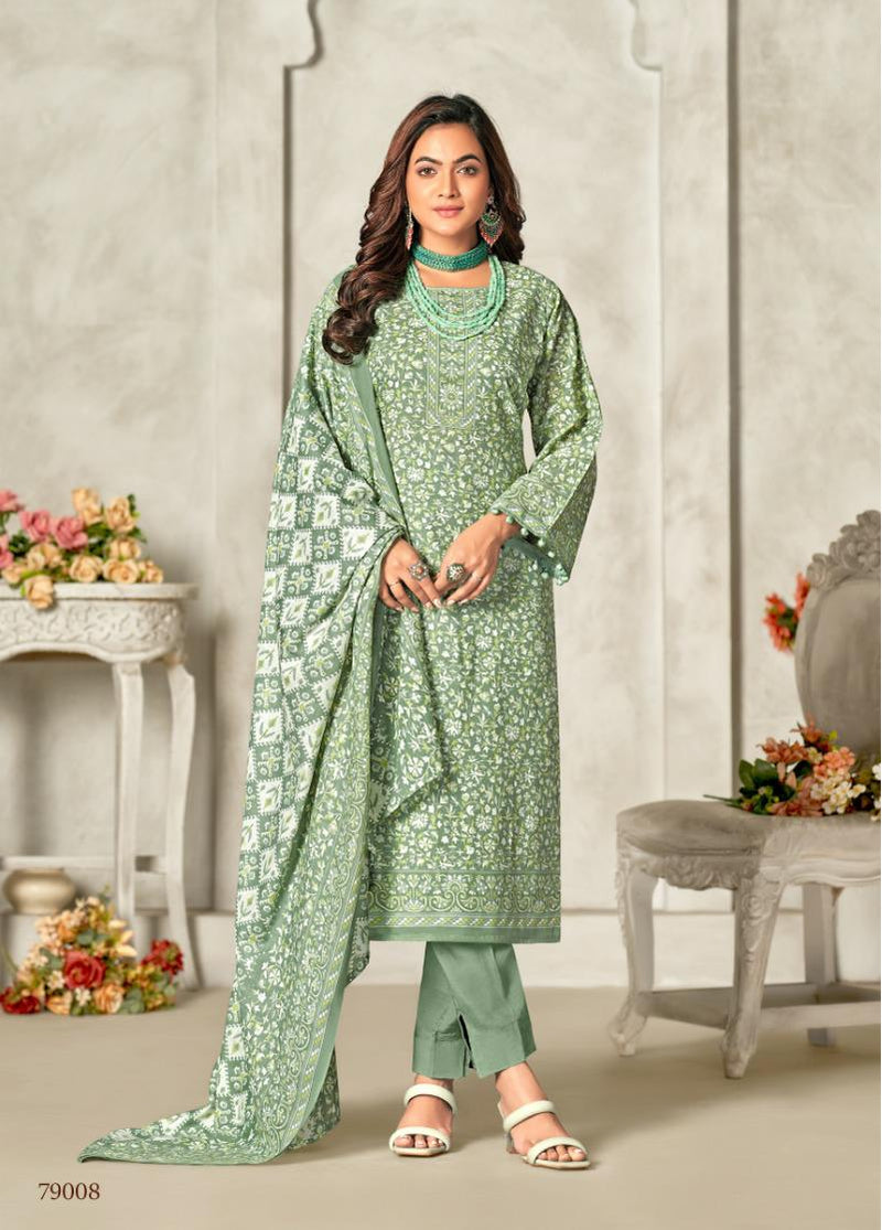 Skt Suits Adhira Vol 4 Pure Cotton Digital Khadi Printed Designer Salwar Kameez