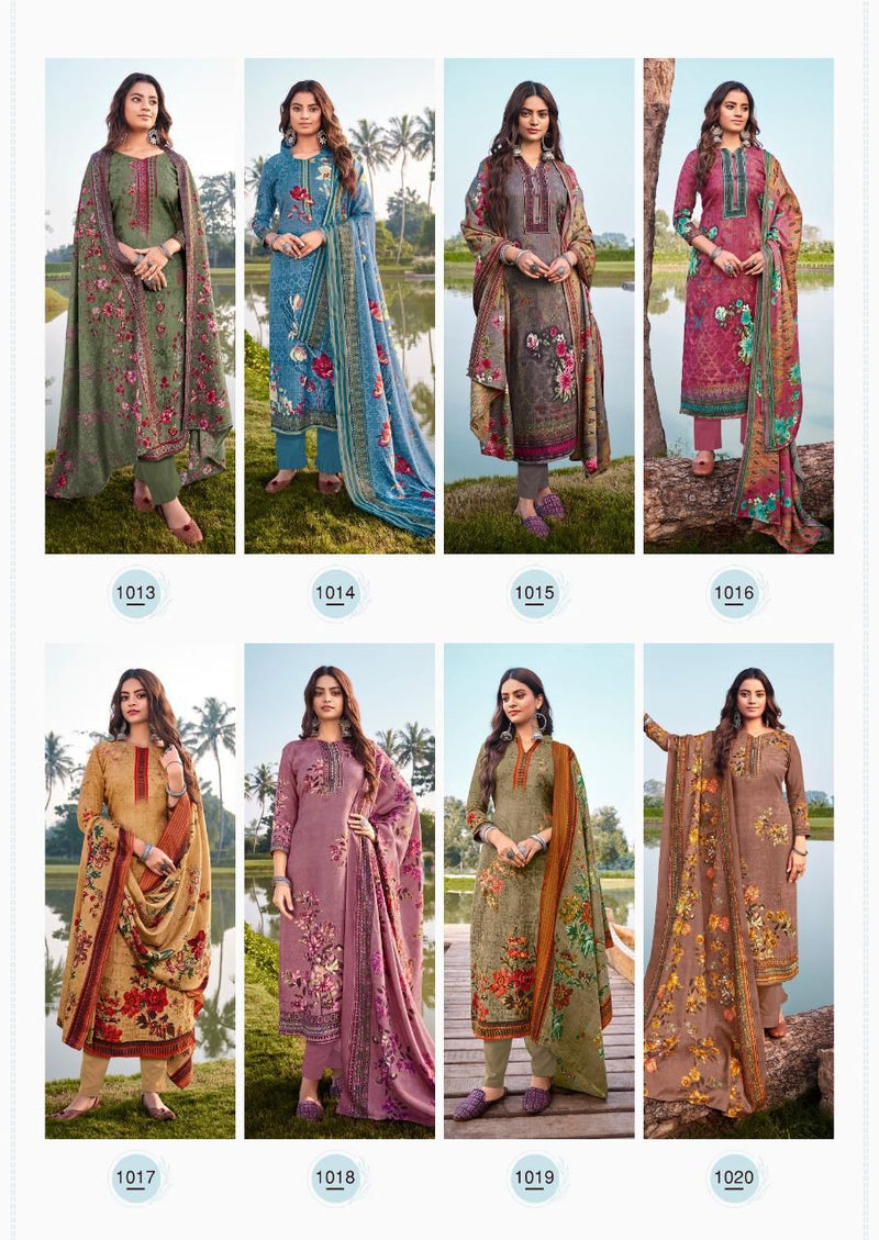 Levisha Afreen Vol 1 Pashmina With Fancy Work Stylish Designer Casual Wear Salwar Kameez