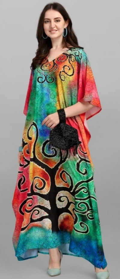 Jelite Jisha Kaftan Afreen Vol 4 Polyester Crepe Printed Desginer Style Fancy Kaftans