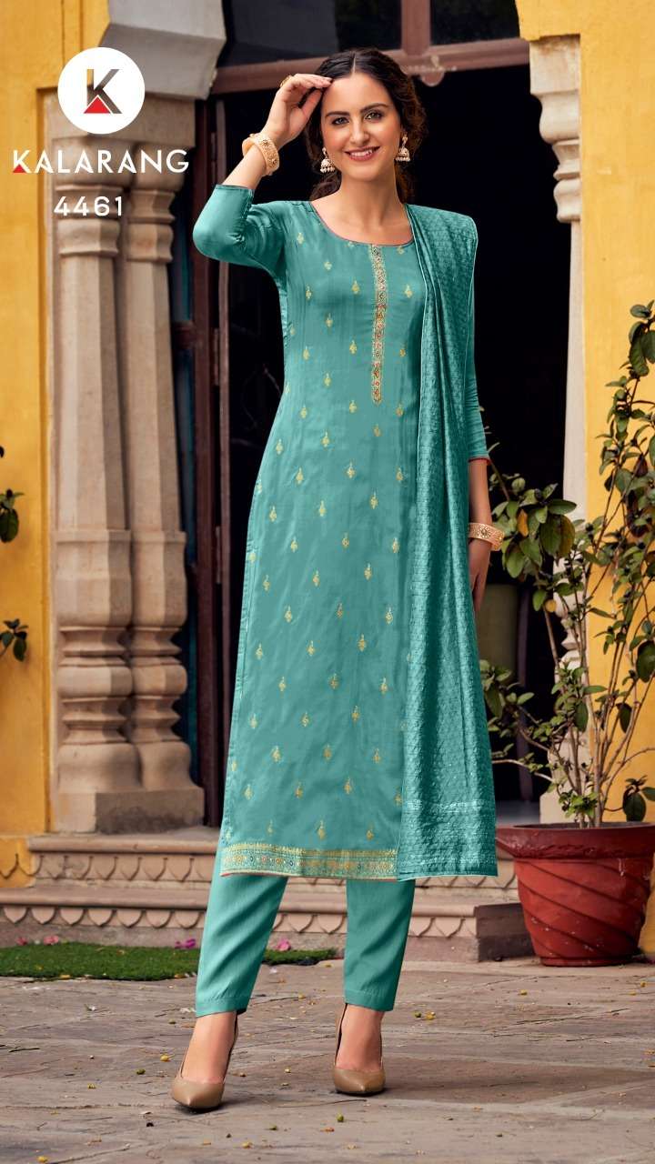 Kalarang Fashion Agni Muslin With Hand Work Stylish Designer Festive Wear Salwar Suit