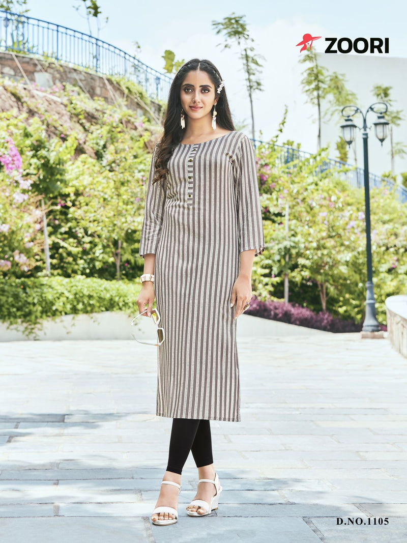 Zoori Akshara Vol 18 Rayon Stylish Designer Festive Wear Fancy Kurti