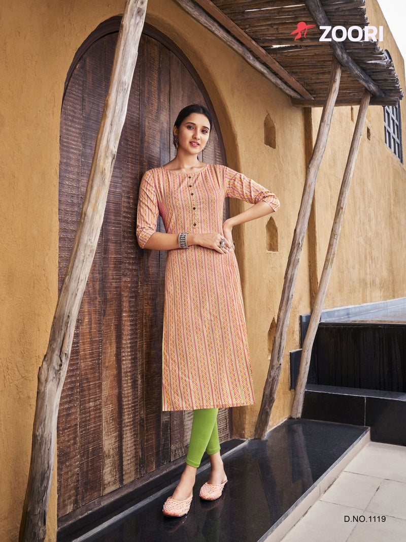 Zoori Akshara Vol 20 Rayon Printed Daily Wear Kurti
