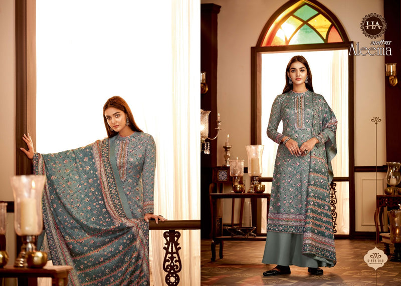 Harshit Fashion Hub Aleema Jam Cotton Fancy Party Wear Salwar Suits With Digital Print