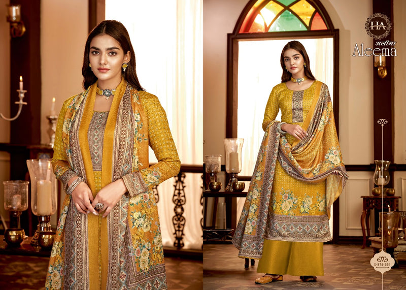 Harshit Fashion Hub Aleema Jam Cotton Fancy Party Wear Salwar Suits With Digital Print