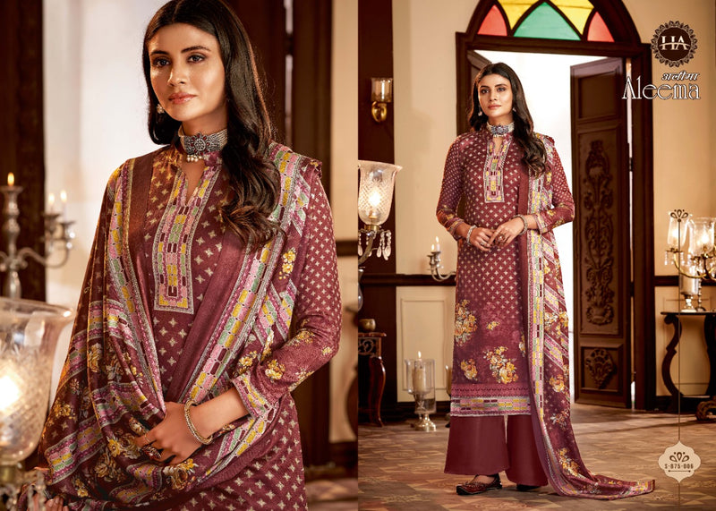 Harshit Fashion Hub Aleema Jam Cotton Fancy Party Wear Salwar Suits With Digital Print