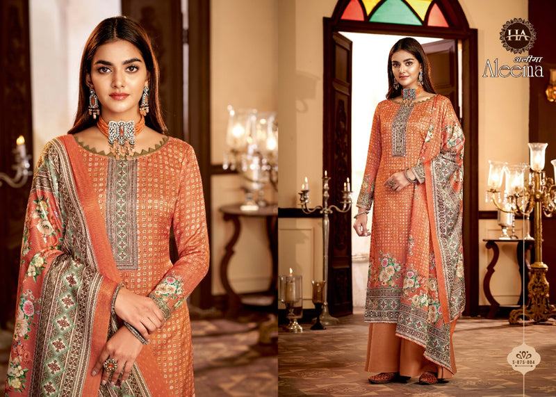 Harshit Fashion Hub Aleema Jam Cotton Fancy Party Wear Salwar Suits With Digital Print