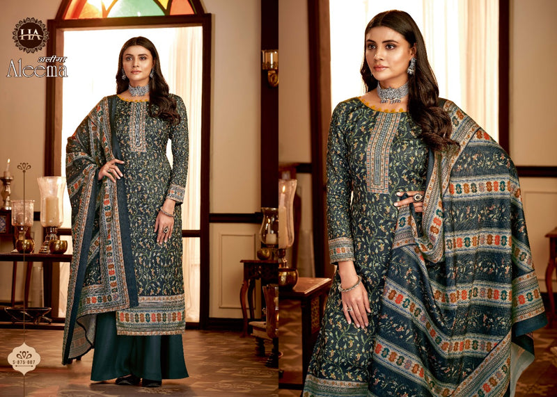 Harshit Fashion Hub Aleema Jam Cotton Fancy Party Wear Salwar Suits With Digital Print