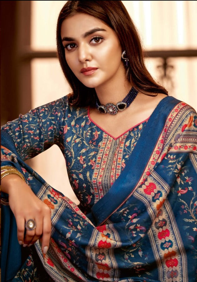 Harshit Fashion Hub Aleema Jam Cotton Fancy Party Wear Salwar Suits With Digital Print
