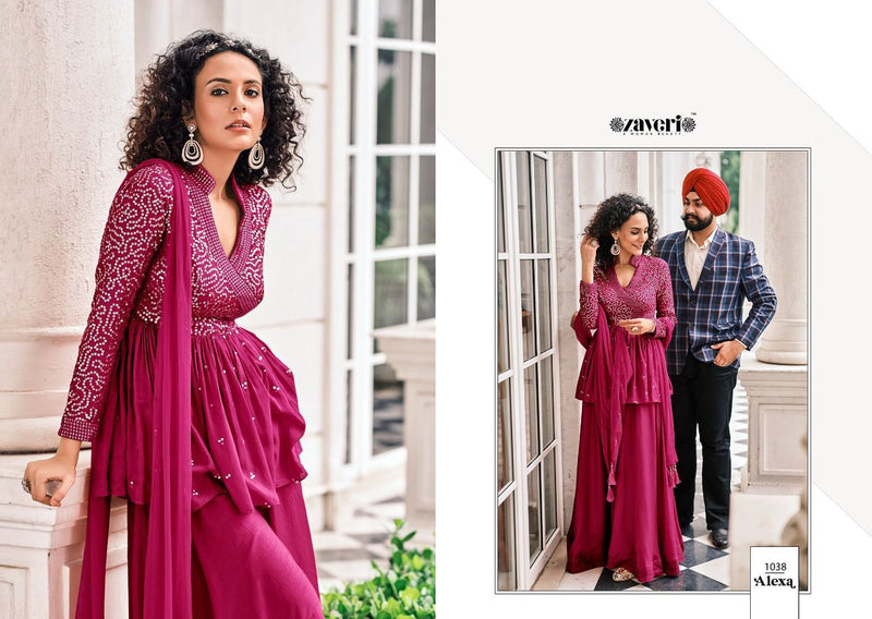 Zaveri Woman Alexa Vol 1 Pure Viscose Party Wear Kurti