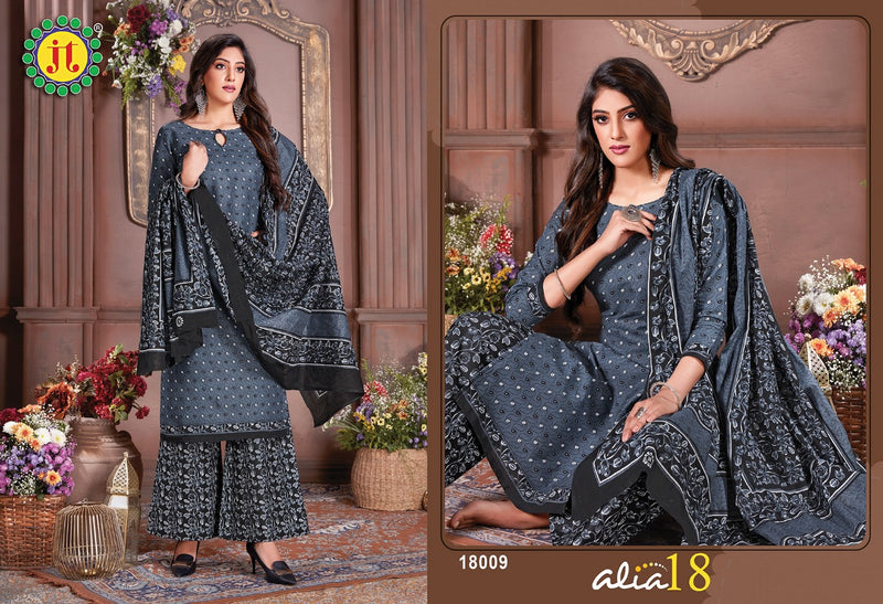 Jamatmal Tilokchand Alia Vol 18 Cotton Printed Festive Wear Salwar Kameez