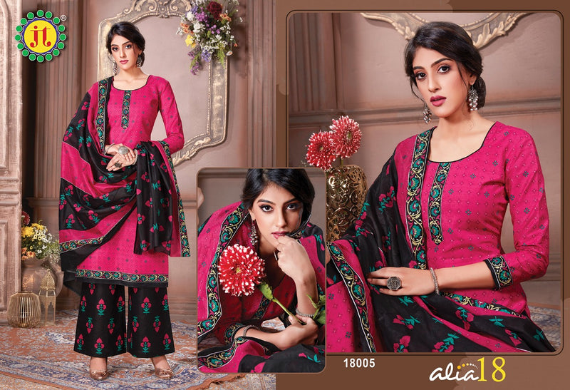 Jamatmal Tilokchand Alia Vol 18 Cotton Printed Festive Wear Salwar Kameez