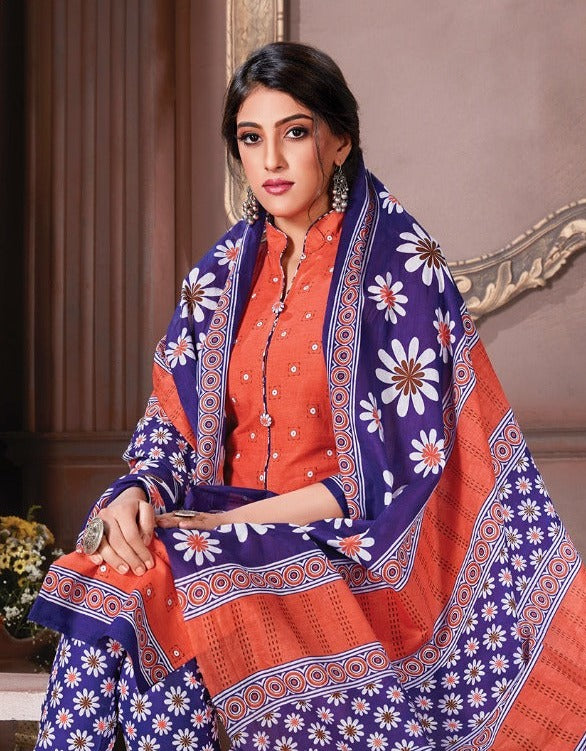 Jamatmal Tilokchand Alia Vol 18 Cotton Printed Festive Wear Salwar Kameez