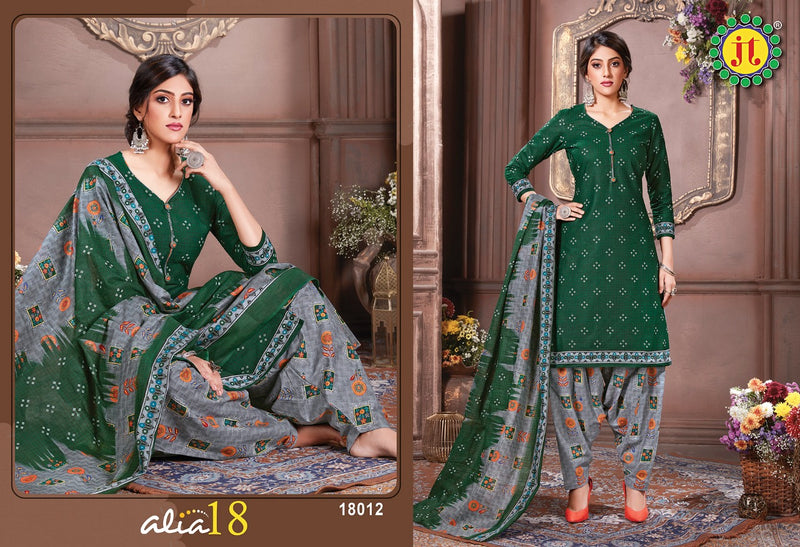 Jamatmal Tilokchand Alia Vol 18 Cotton Printed Festive Wear Salwar Kameez