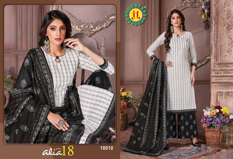 Jamatmal Tilokchand Alia Vol 18 Cotton Printed Festive Wear Salwar Kameez