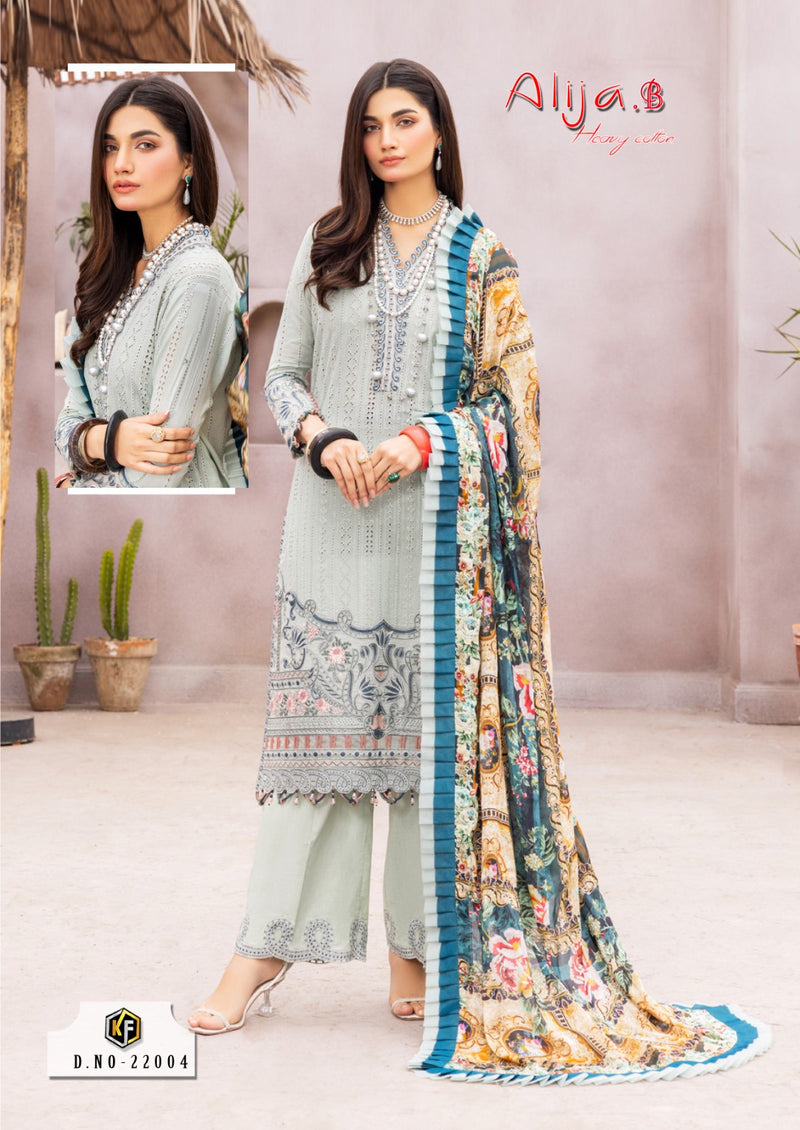 Keval Fab Alija B Vol 22 Cotton Karachi Printed Designer Salwar Kameez