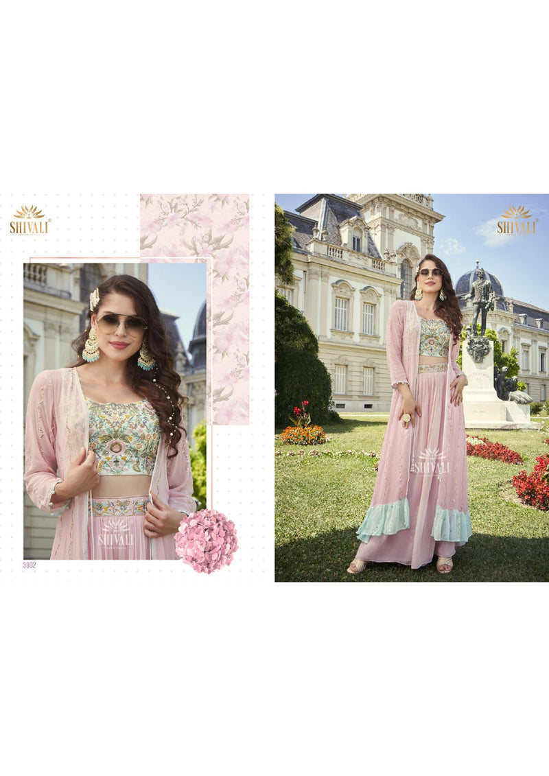 Shivali Alisha Legacy Vol 3 Fancy With Heavy Embroidery Work Stylish Designer Party Wear Fancy Long Kurti