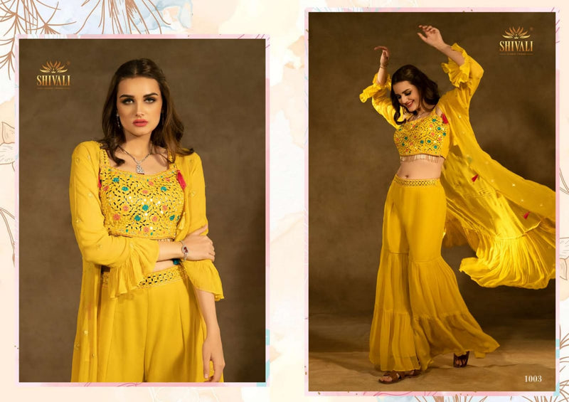 Shivali Alisha The Legacy Fancy With Heavy Embroidery Work Stylish Designer Wedding Wear Long Kurti