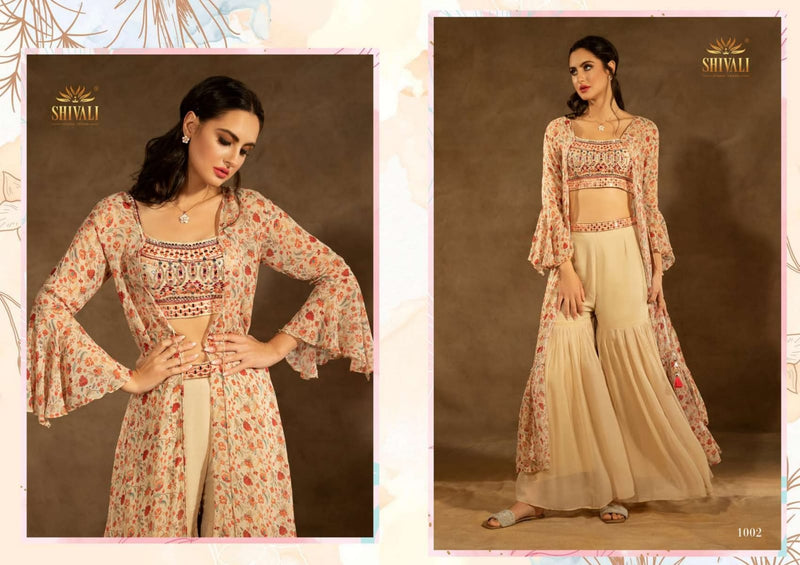Shivali Alisha The Legacy Fancy With Heavy Embroidery Work Stylish Designer Wedding Wear Long Kurti