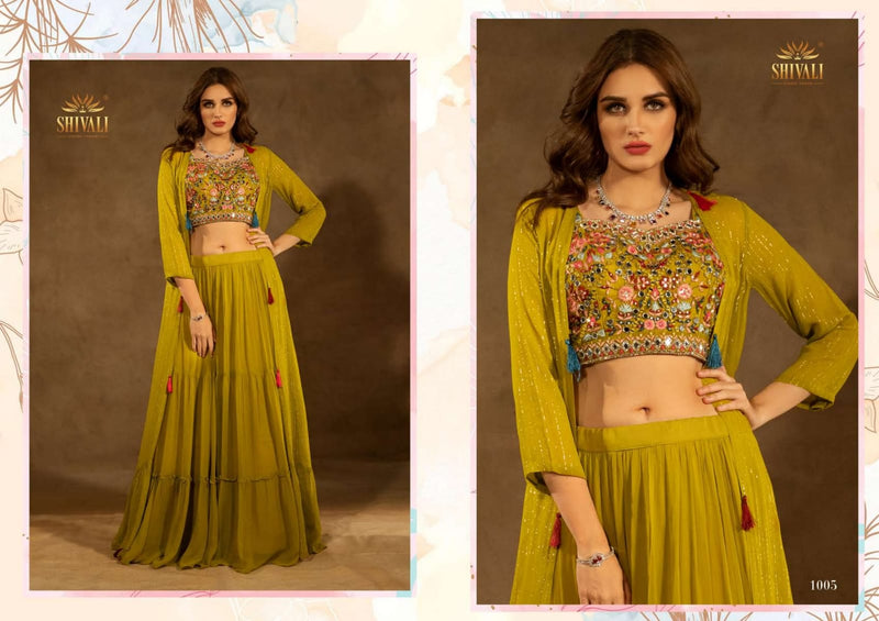 Shivali Alisha The Legacy Fancy With Heavy Embroidery Work Stylish Designer Wedding Wear Long Kurti