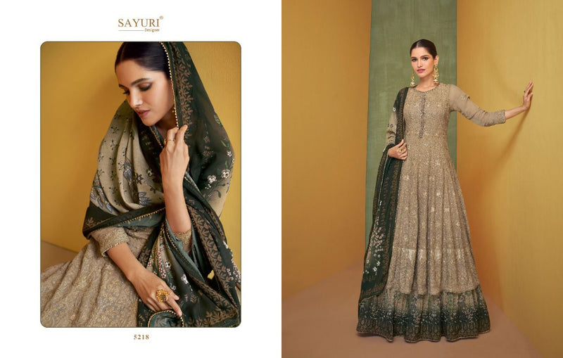 Sayuri Alizen Georgette With Beautiful Elegant Work Stylish Designer Festive Wear Long Fancy Gown