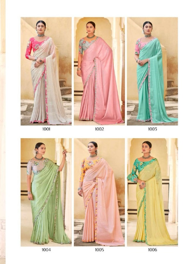 Saroj Alisha Weightless Occasional Wear Exclusive Printed  Sarees