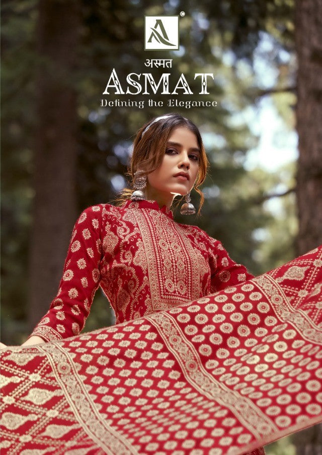 Alok Suit Asmat Pure Woolen Pashmina Designer Winter Wear Salwar Kameez