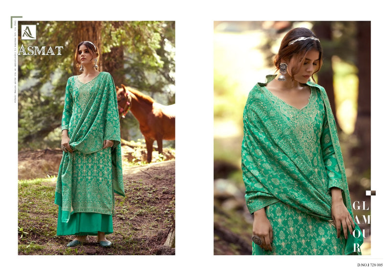 Alok Suit Asmat Pure Woolen Pashmina Designer Winter Wear Salwar Kameez