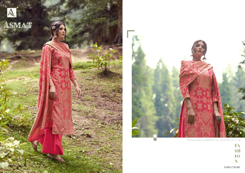 Alok Suit Asmat Pure Woolen Pashmina Designer Winter Wear Salwar Kameez